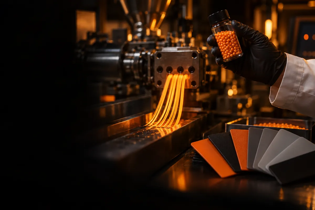 Custom compound development at the extruder