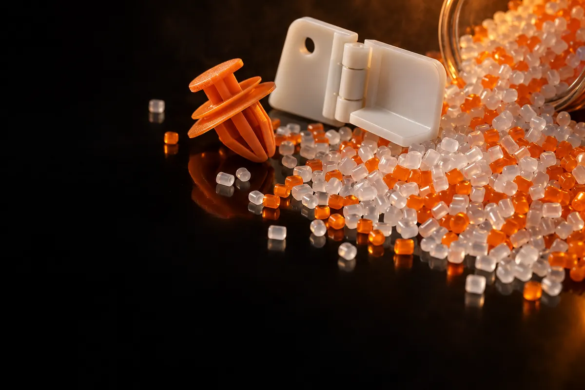 Recycled polypropylene pellets and molded parts